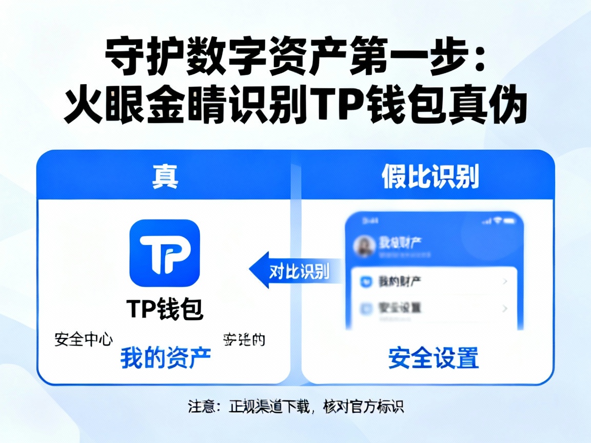 守护数字资产第一步，火眼金睛识别TP钱包真伪