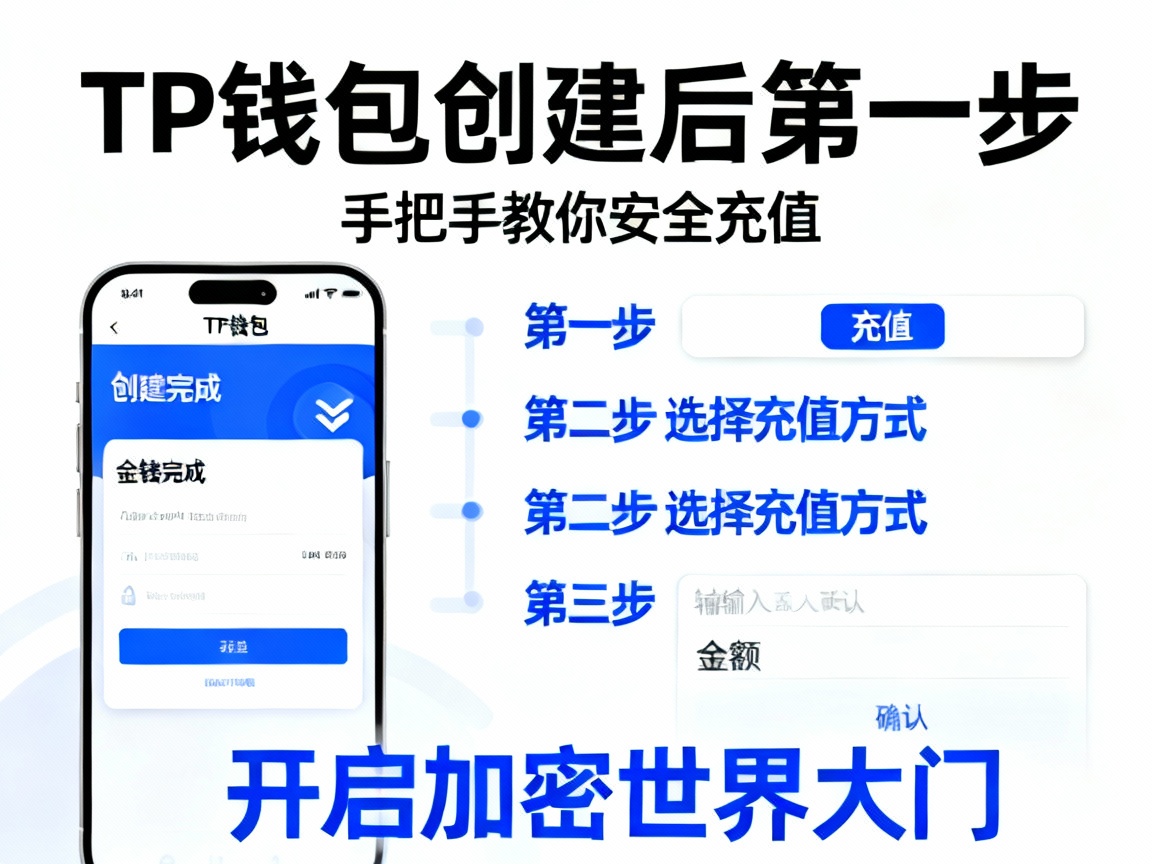 TP钱包创建后第一步，手把手教你安全充值，开启加密世界大门