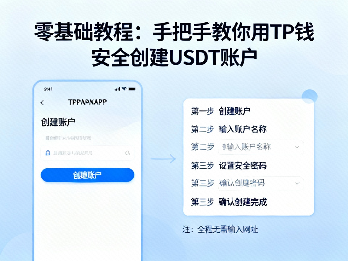 零基础教程，手把手教你用TP钱包安全创建USDT账户