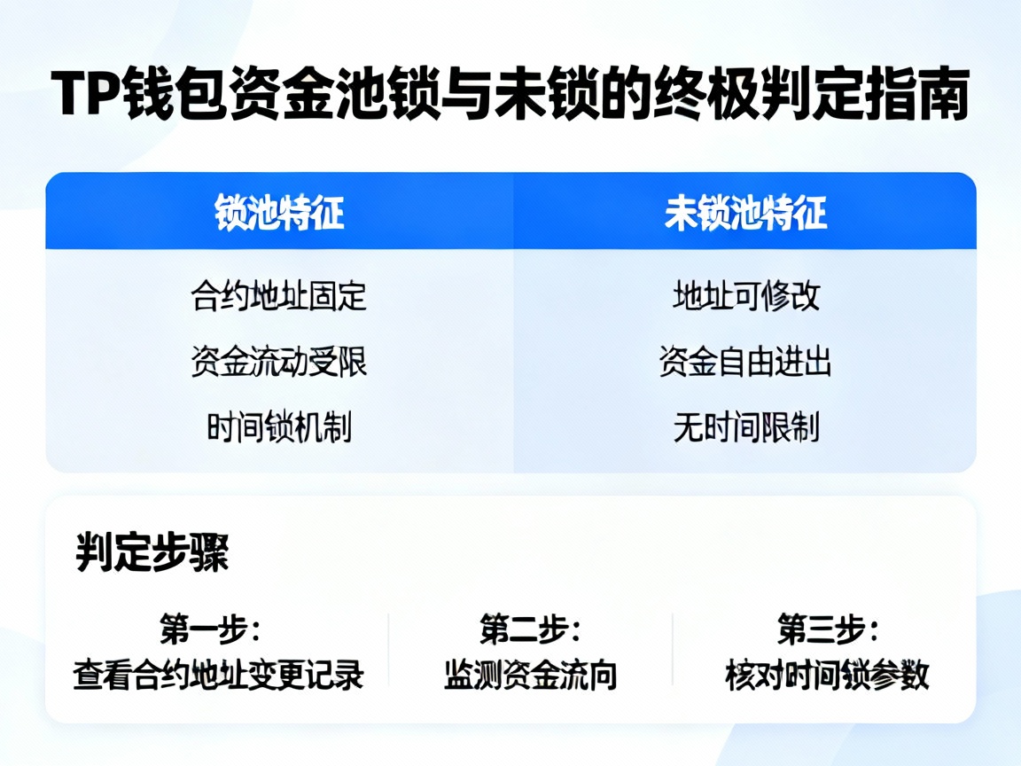 一眼看穿，TP钱包资金池锁与未锁的终极判定指南