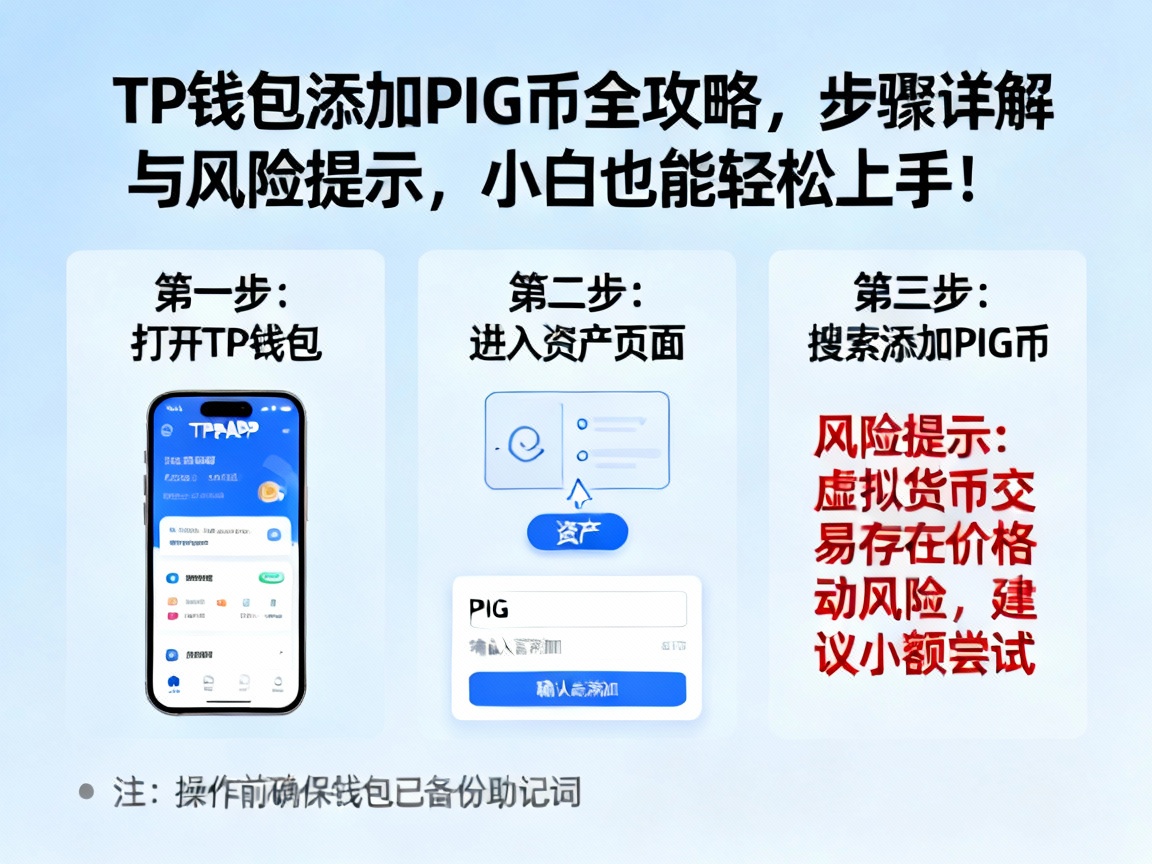 TP钱包添加PIG币全攻略，步骤详解与风险提示，小白也能轻松上手！
