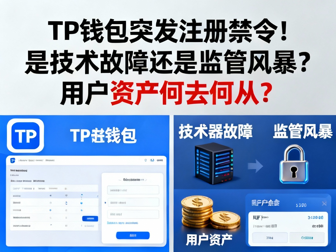 TP钱包突发注册禁令！是技术故障还是监管风暴？用户资产何去何从？