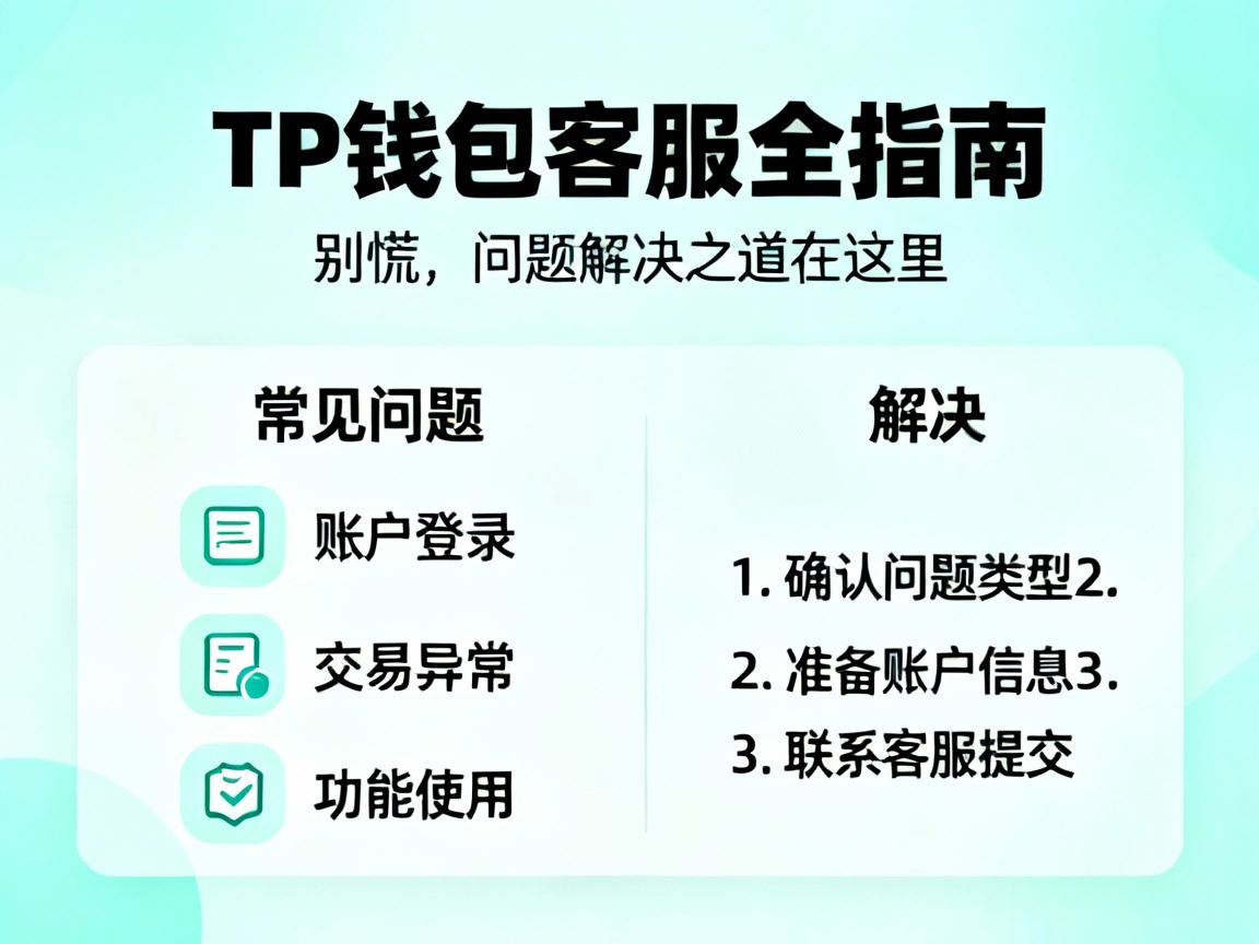 TP钱包客服全指南，别慌，问题解决之道在这里