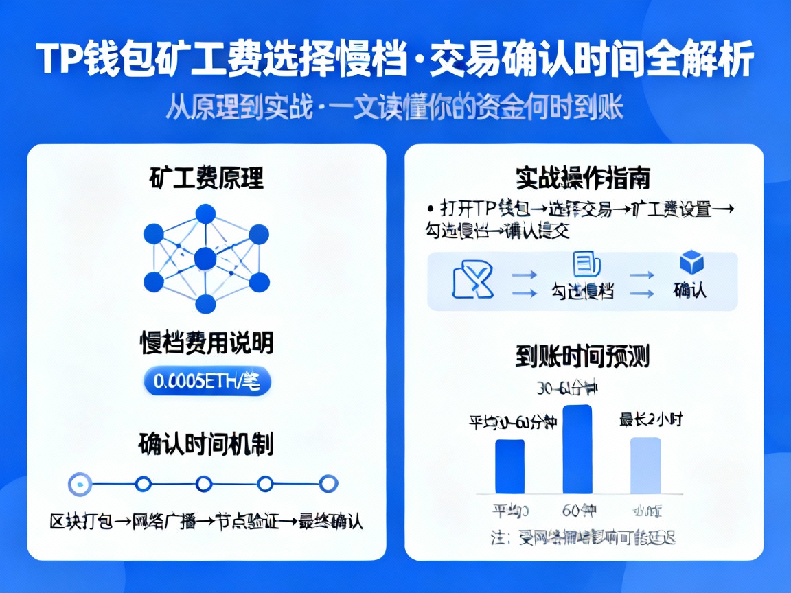 TP钱包矿工费选择慢档，交易确认时间全解析，从原理到实战，一文读懂你的资金何时到账