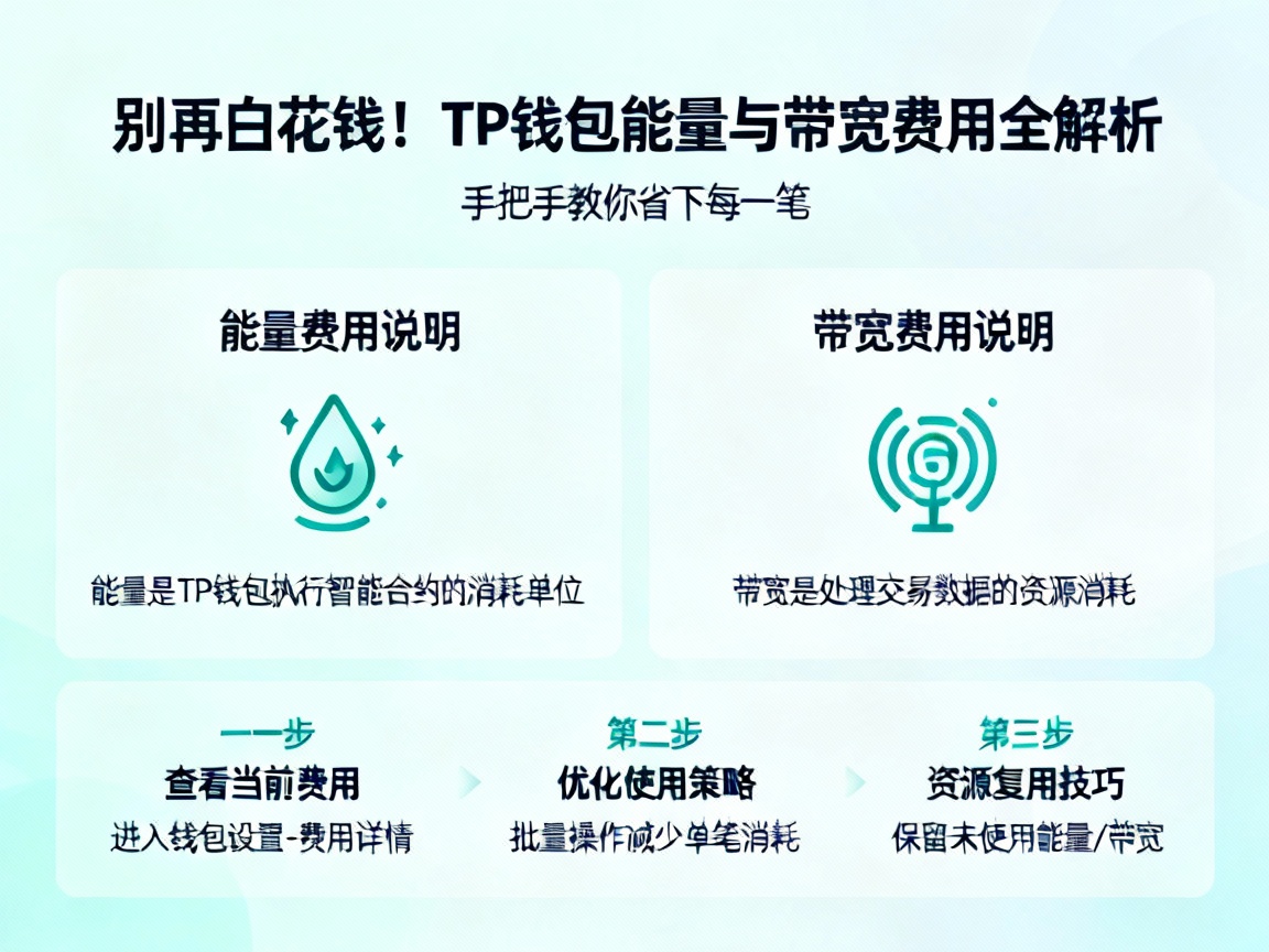 别再白花钱！TP钱包能量与带宽费用全解析，手把手教你省下每一笔