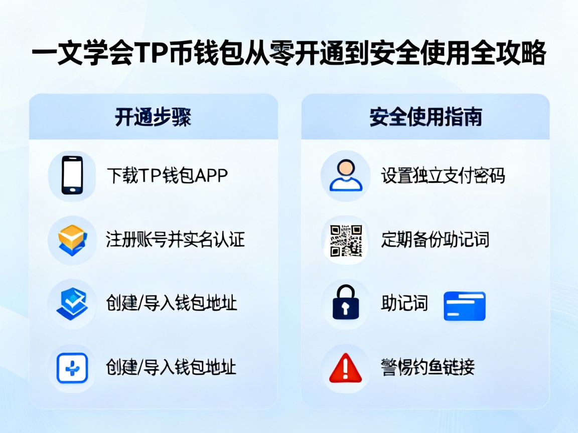 一文学会，TP币钱包从零开通到安全使用全攻略