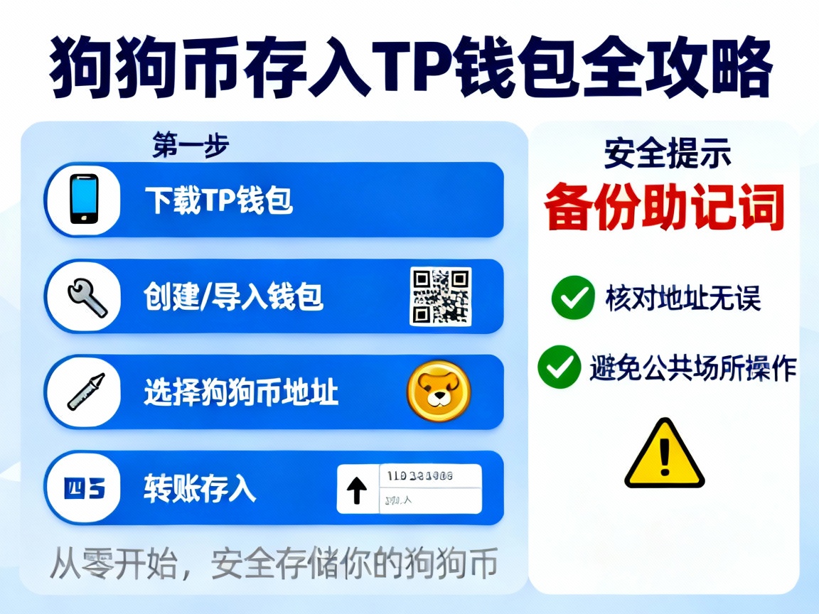 狗狗币存入TP钱包全攻略，从零开始，安全存储你的狗狗币