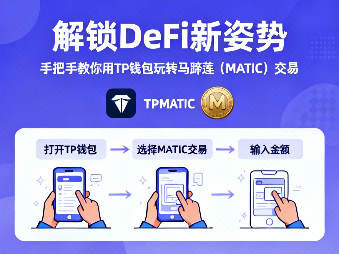 解锁DeFi新姿势，手把手教你用TP钱包玩转马蹄莲（MATIC）交易