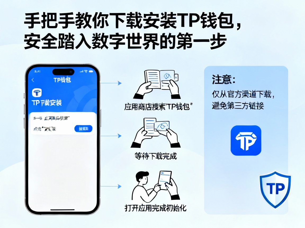 手把手教你下载安装TP钱包，安全踏入数字世界的第一步 