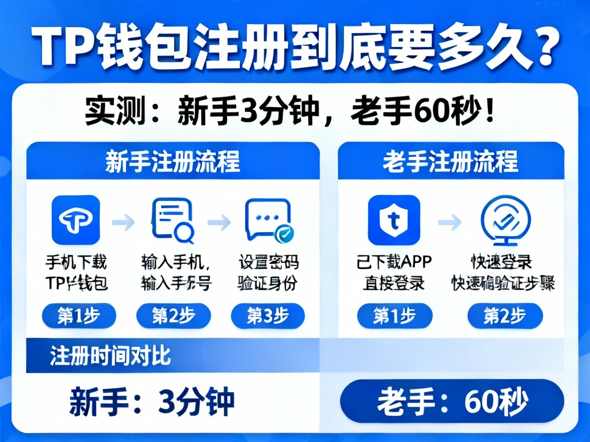 TP钱包注册到底要多久？实测，新手3分钟，老手60秒！