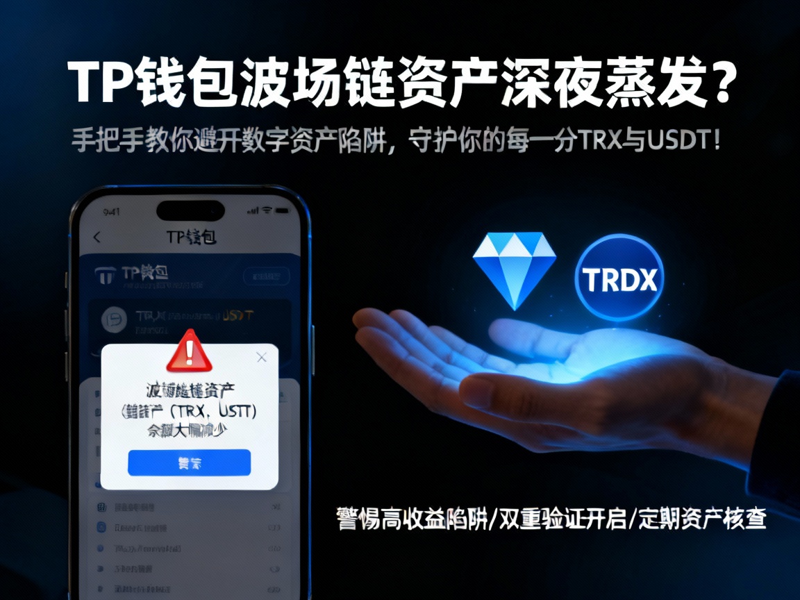 TP钱包波场链资产深夜蒸发？手把手教你避开数字资产陷阱，守护你的每一分TRX与USDT！