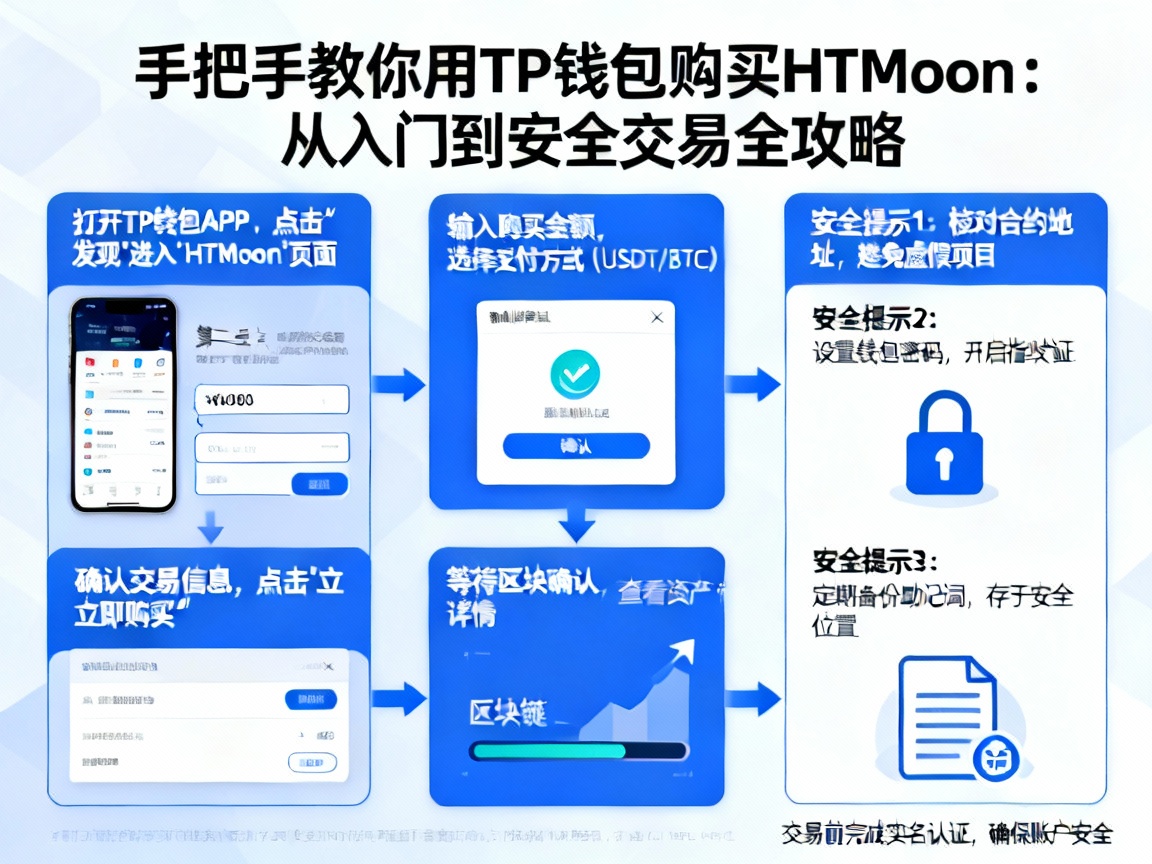 手把手教你用TP钱包购买HTMoon，从入门到安全交易全攻略