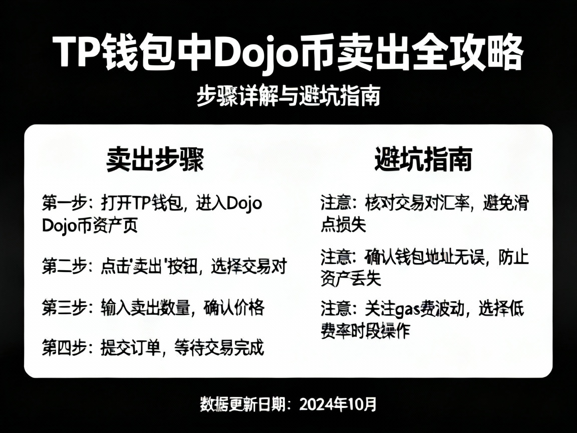 TP钱包中Dojo币卖出全攻略，步骤详解与避坑指南