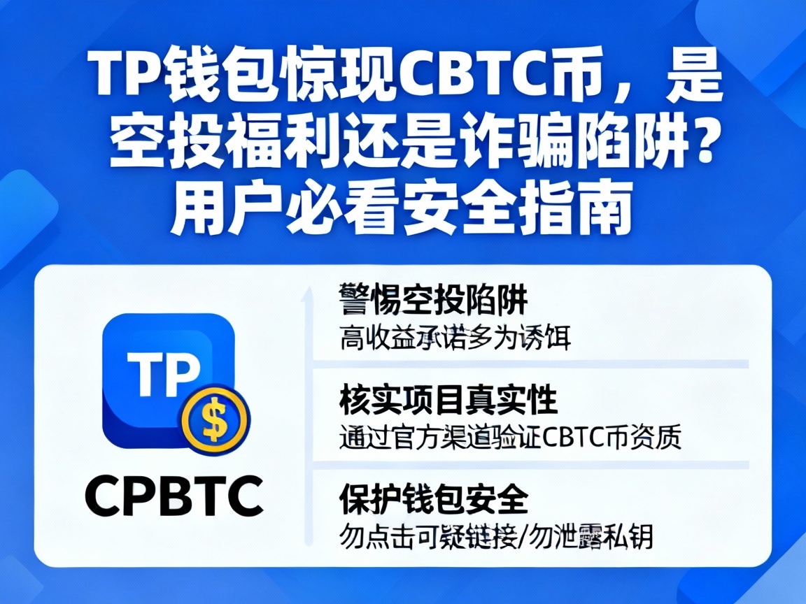 TP钱包惊现CBTC币，是空投福利还是诈骗陷阱？用户必看安全指南