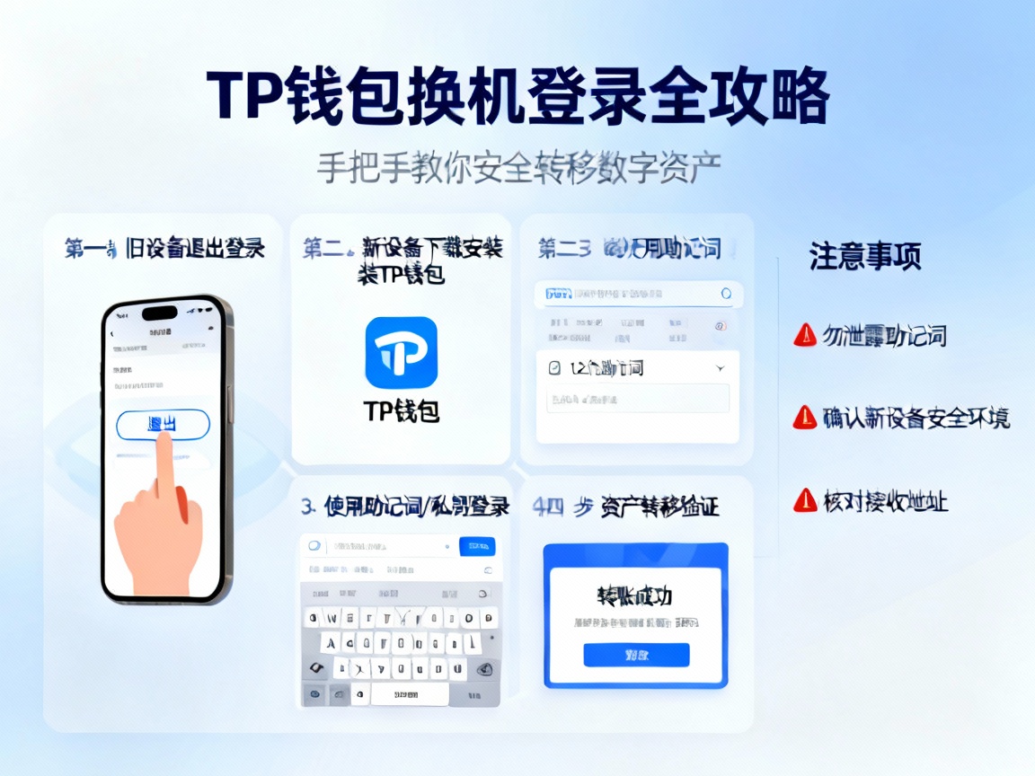 TP钱包换机登录全攻略，手把手教你安全转移数字资产