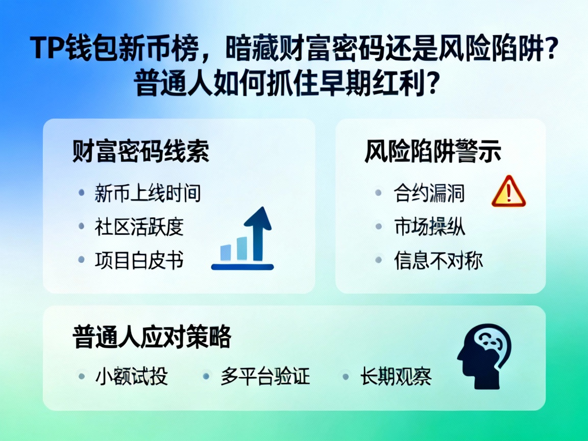 TP钱包新币榜，暗藏财富密码还是风险陷阱？普通人如何抓住早期红利？