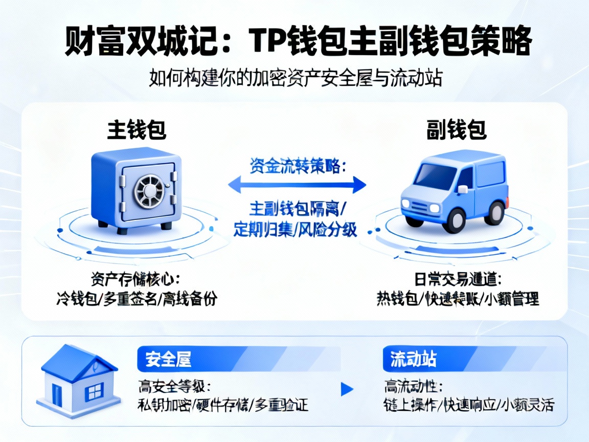 财富双城记，TP钱包主副钱包策略，如何构建你的加密资产安全屋与流动站