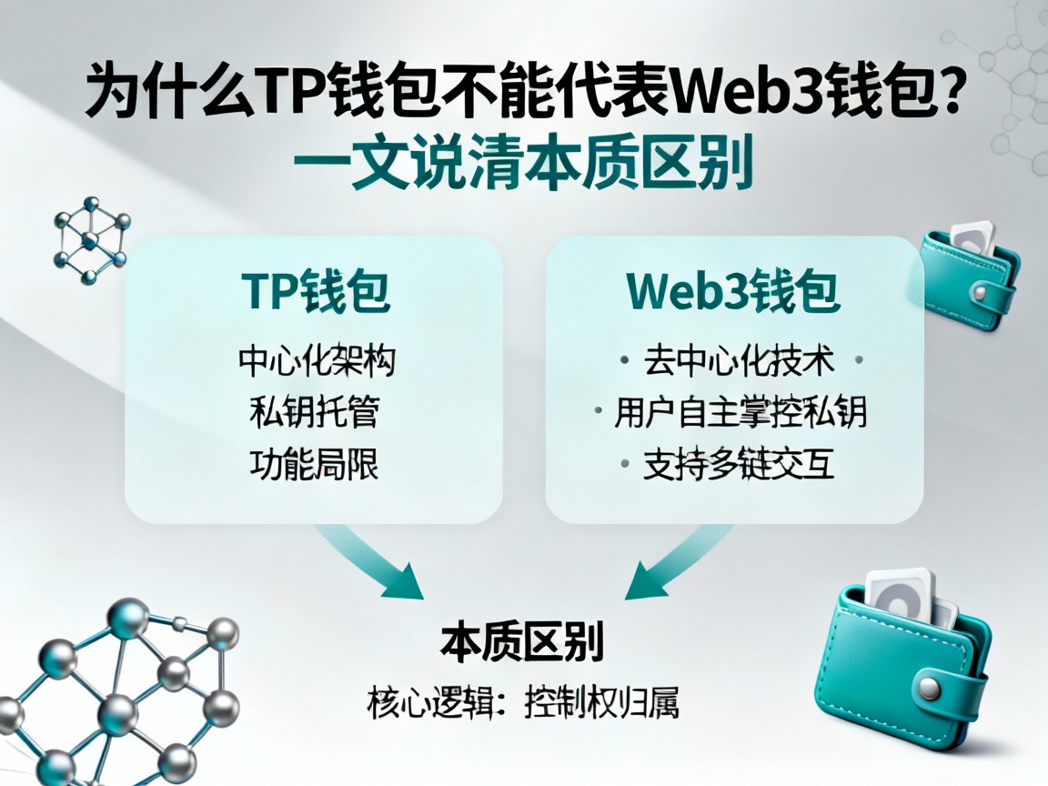 为什么TP钱包不能代表Web3钱包？一文说清本质区别