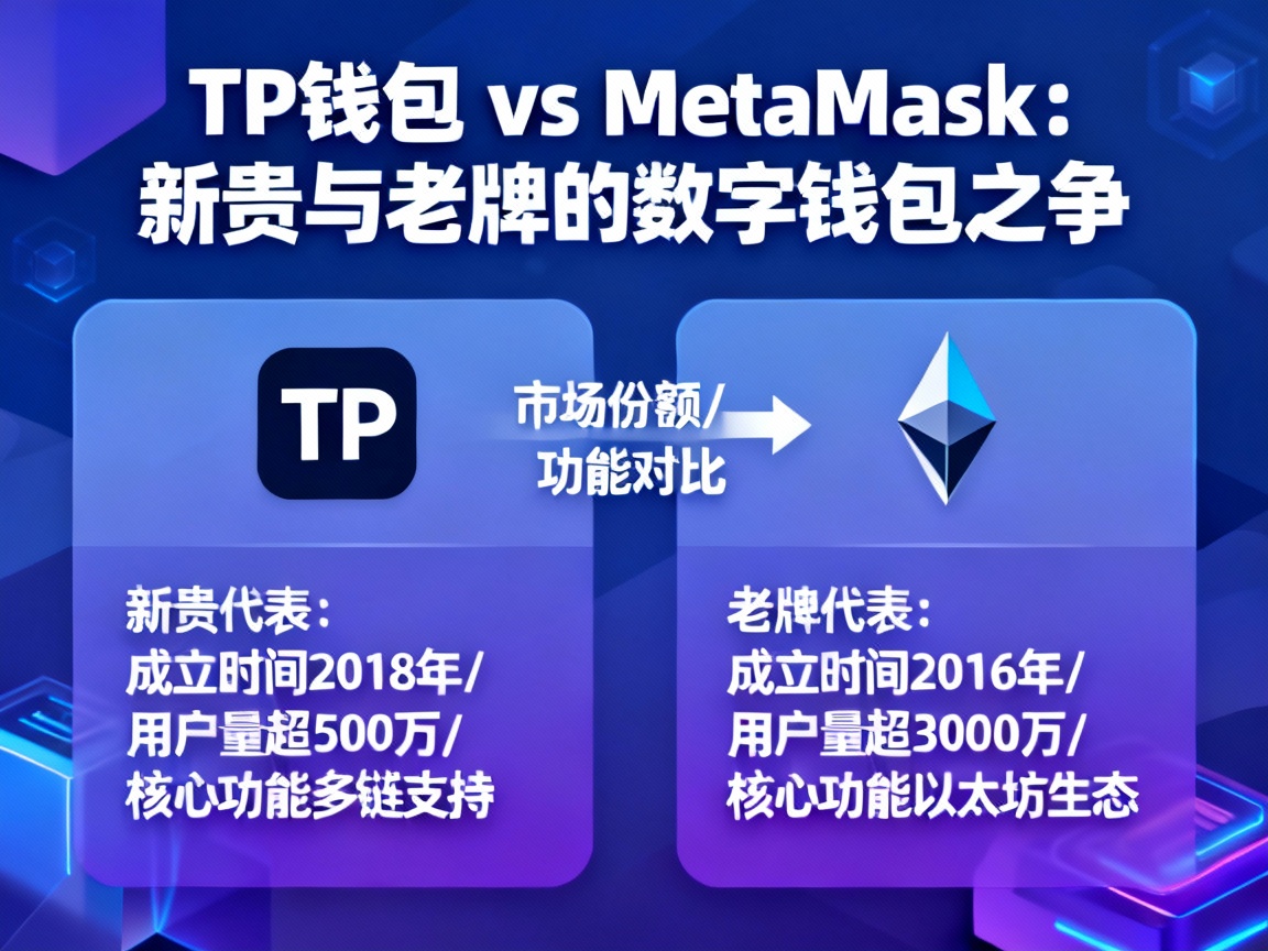 TP钱包 vs MetaMask，新贵与老牌的数字钱包之争