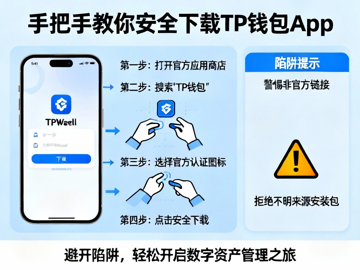 手把手教你安全下载TP钱包App，避开陷阱，轻松开启数字资产管理之旅
