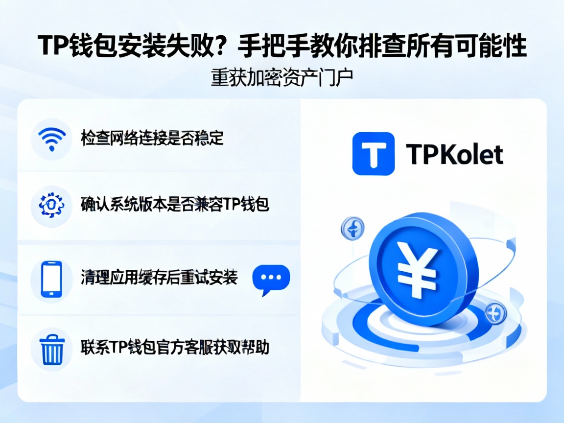 TP钱包安装失败？手把手教你排查所有可能性，重获加密资产门户
