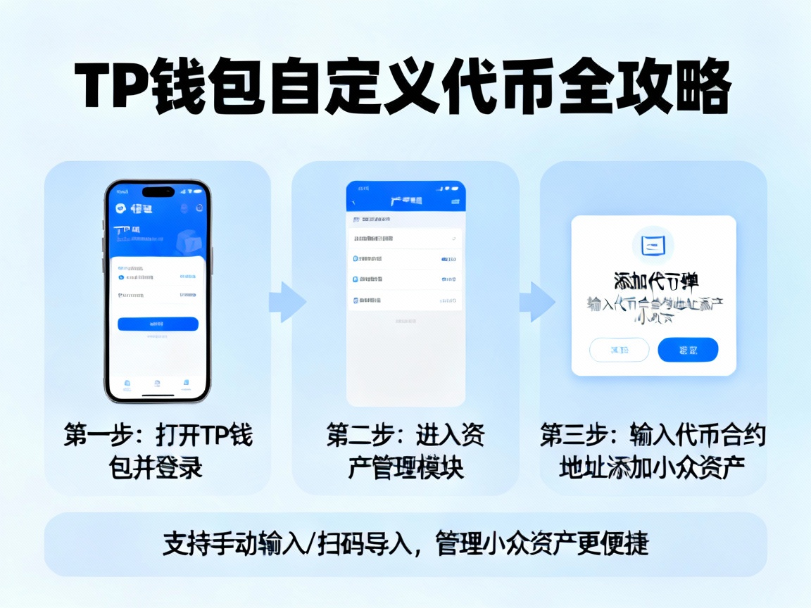 TP钱包自定义代币全攻略，手把手教你添加和管理小众资产