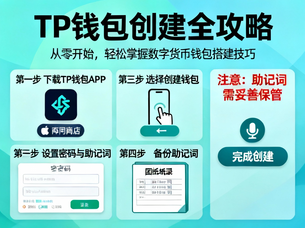 TP钱包创建全攻略，从零开始，轻松掌握数字货币钱包搭建技巧