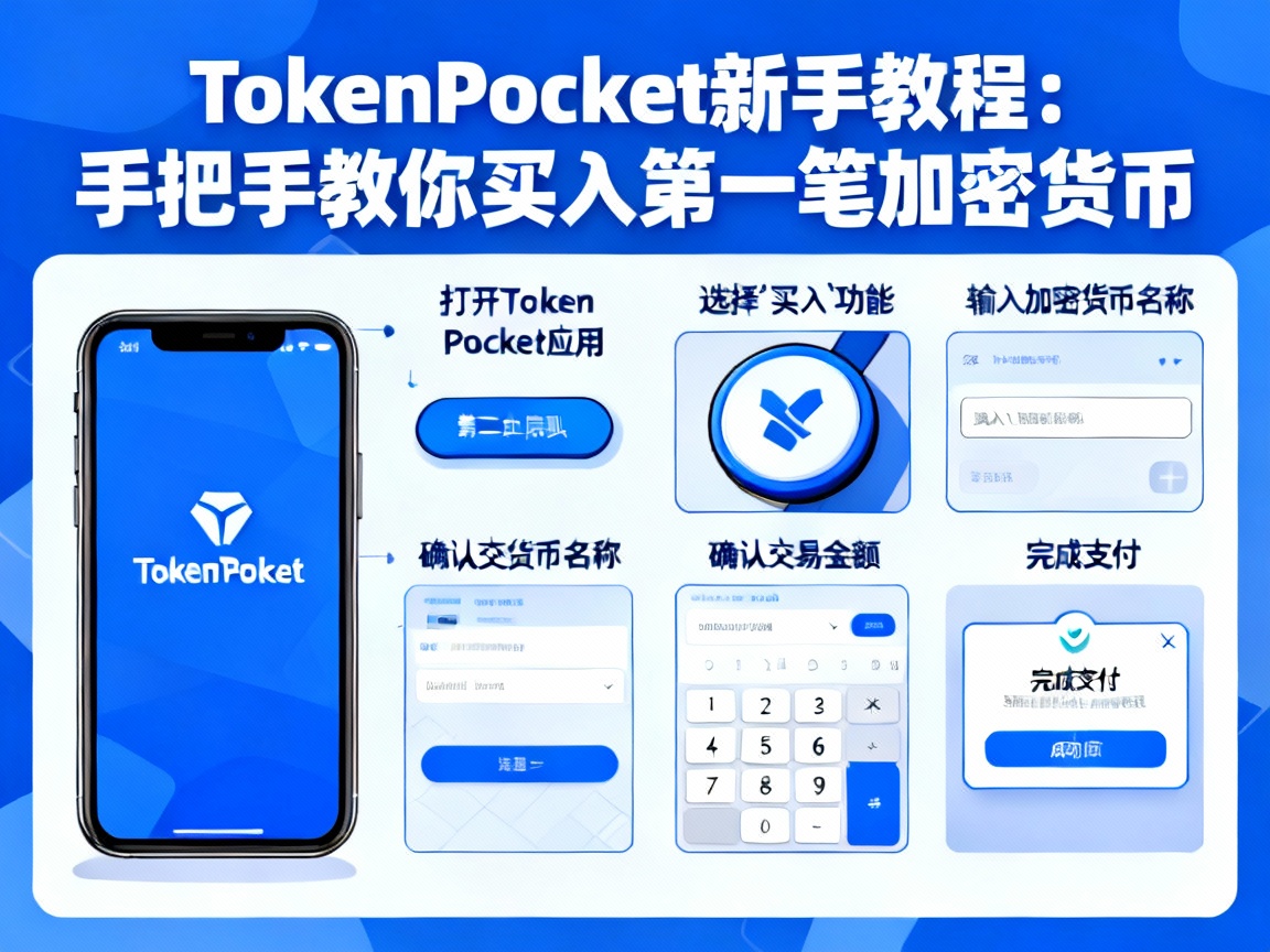 TokenPocket新手教程，手把手教你买入第一笔加密货币