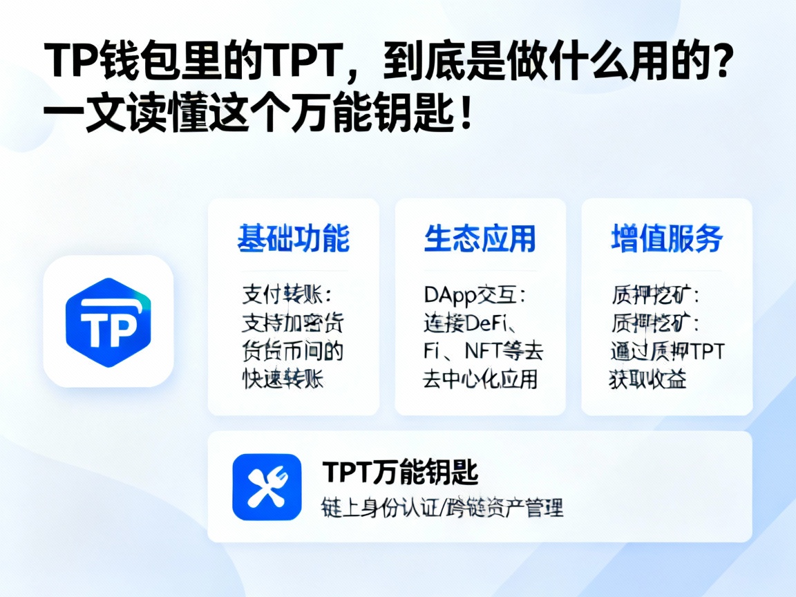 TP钱包里的TPT，到底是做什么用的？一文读懂这个万能钥匙！