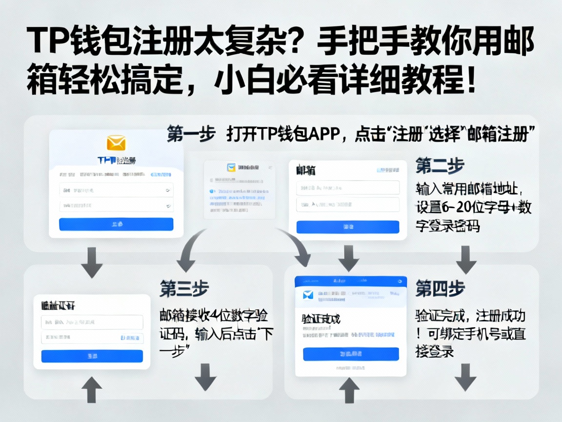 TP钱包注册太复杂？手把手教你用邮箱轻松搞定，小白必看详细教程！