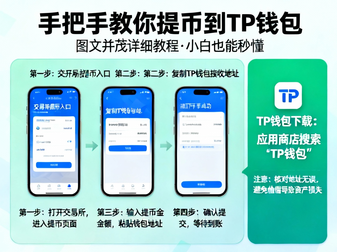 手把手教你提币到TP钱包，图文并茂详细教程，小白也能秒懂！