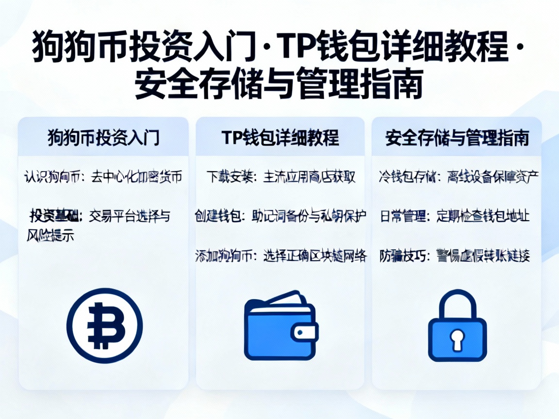 狗狗币投资入门，TP钱包详细教程，安全存储与管理指南