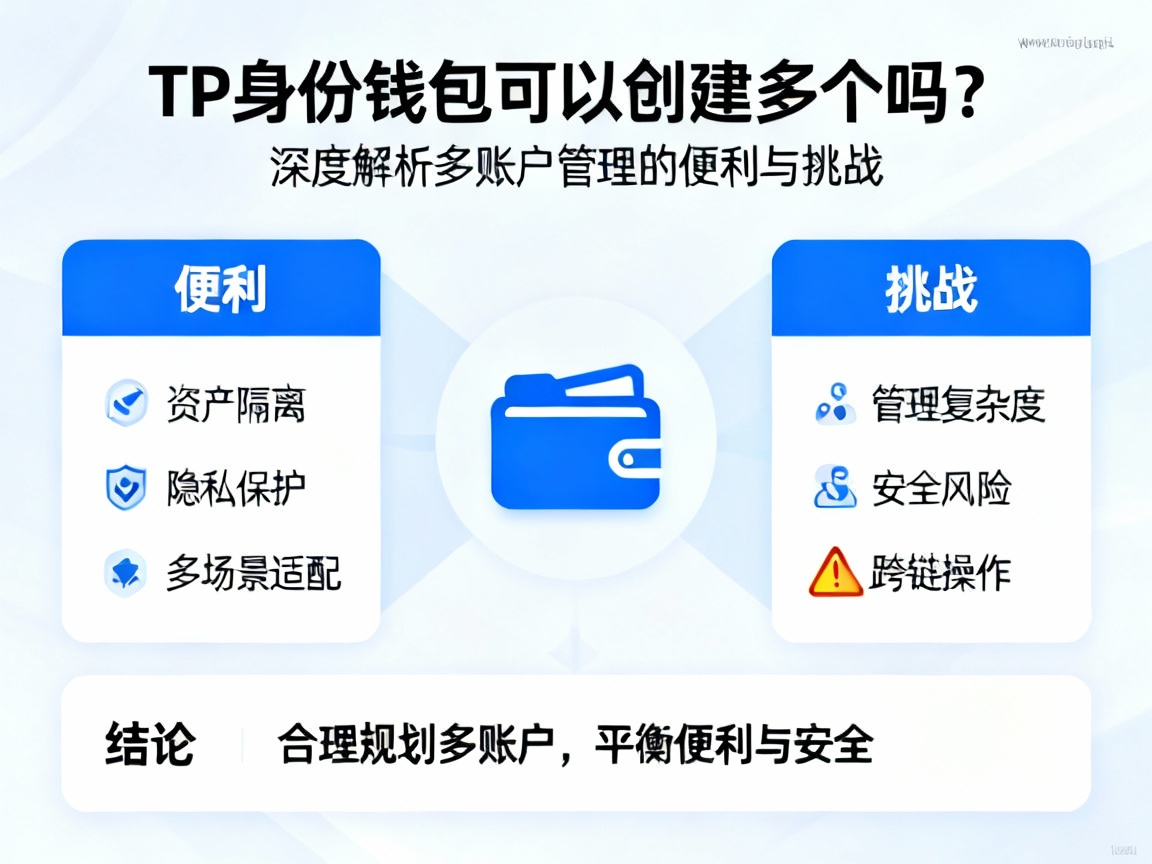 TP身份钱包可以创建多个吗？深度解析多账户管理的便利与挑战