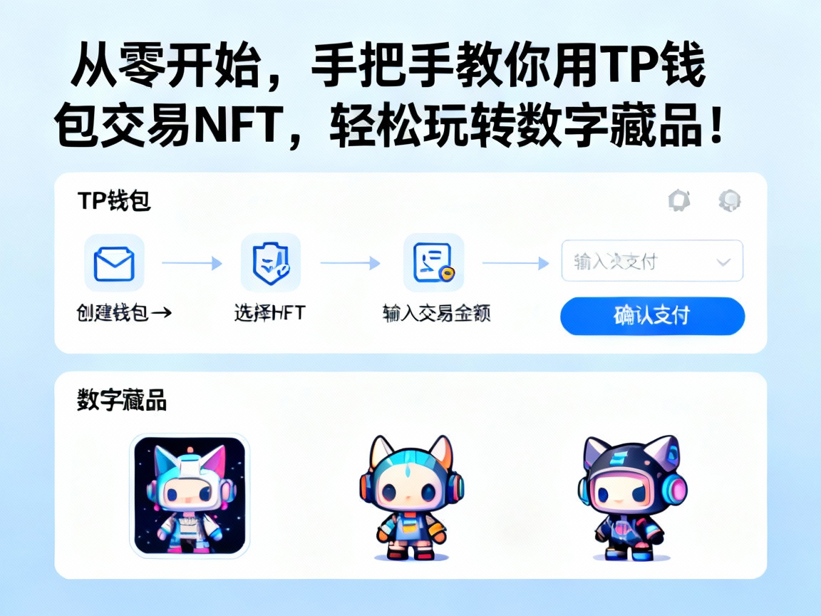 🎨从零开始，手把手教你用TP钱包交易NFT，轻松玩转数字藏品！