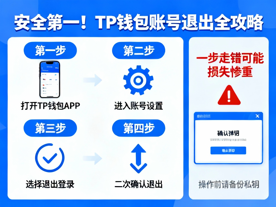 安全第一！TP钱包账号退出全攻略，一步走错可能损失惨重