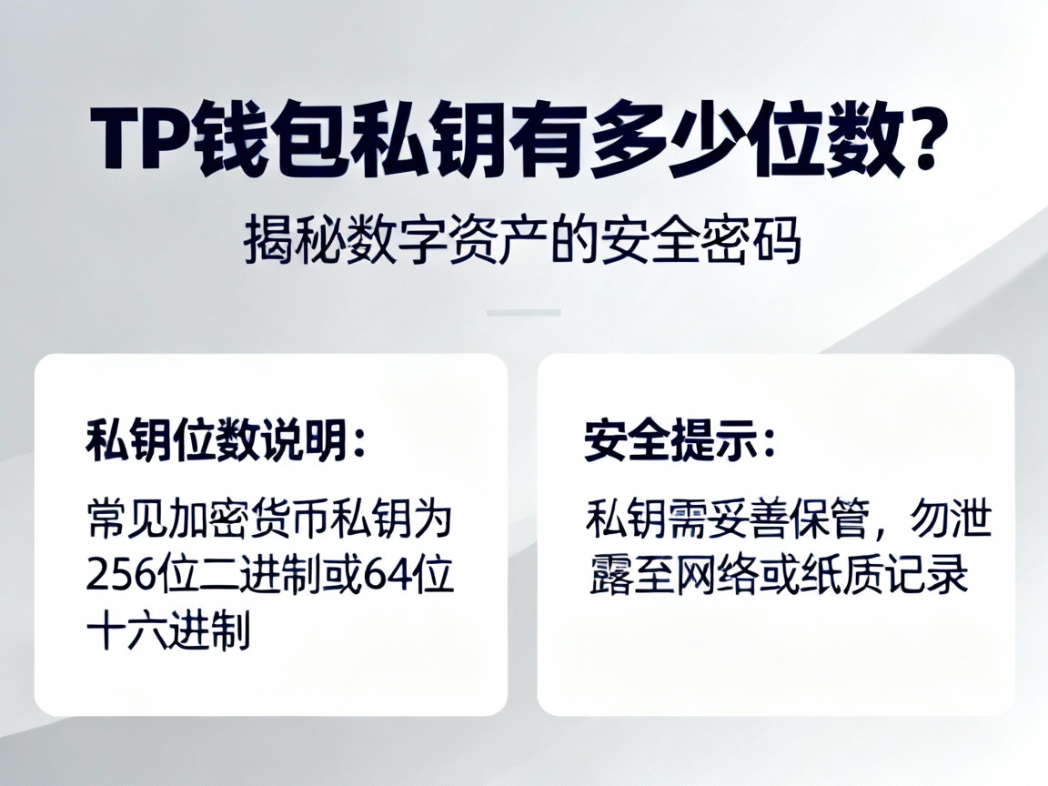 TP钱包私钥有多少位数？揭秘数字资产的安全密码