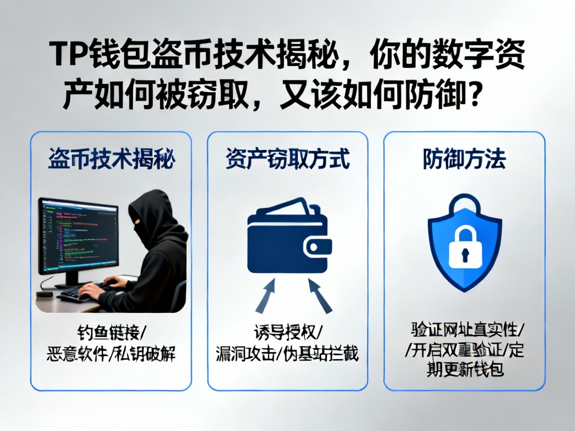 TP钱包盗币技术揭秘，你的数字资产如何被窃取，又该如何防御？