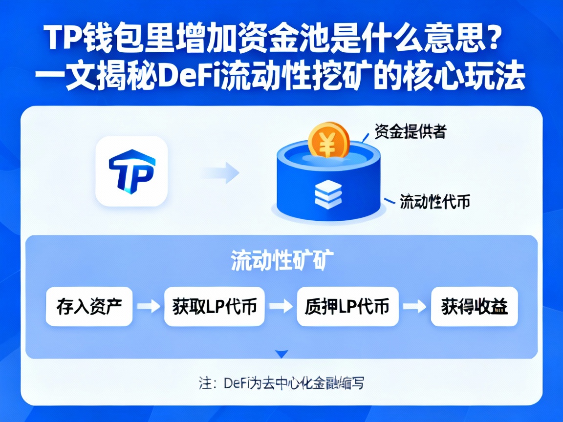 TP钱包里增加资金池是什么意思？一文揭秘DeFi流动性挖矿的核心玩法