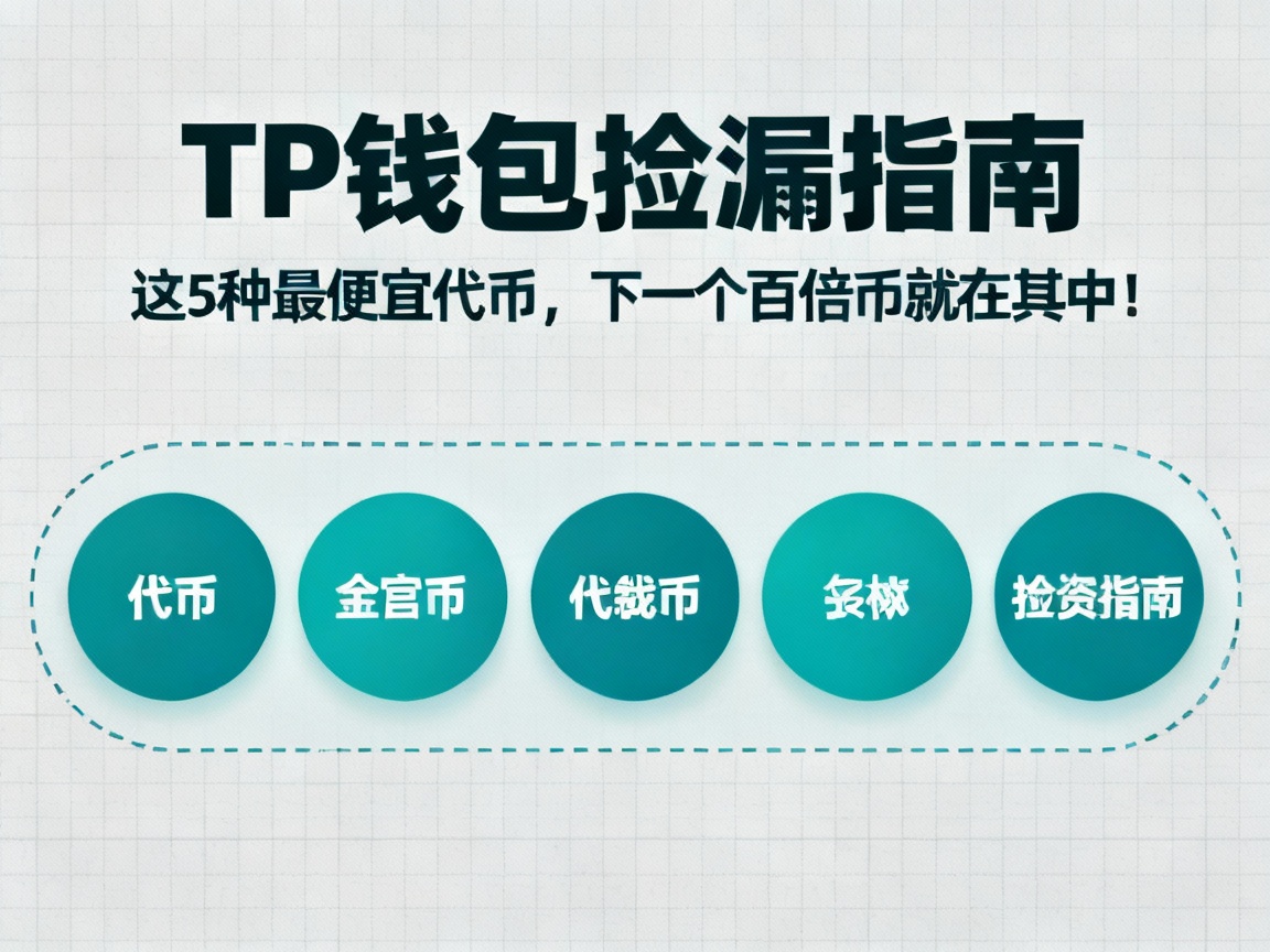 TP钱包捡漏指南，这5种最便宜代币，下一个百倍币就在其中！