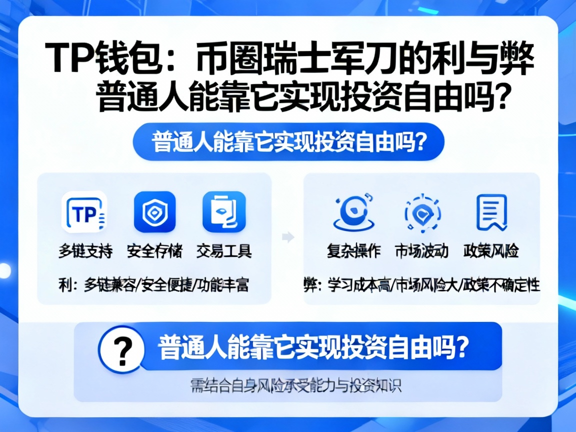 TP钱包，币圈瑞士军刀的利与弊，普通人能靠它实现投资自由吗？