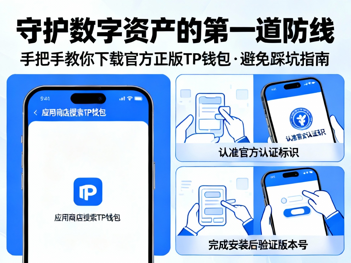 守护数字资产的第一道防线，手把手教你下载官方正版TP钱包，避免踩坑指南！