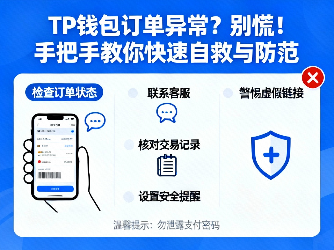 TP钱包订单异常？别慌！手把手教你快速自救与防范