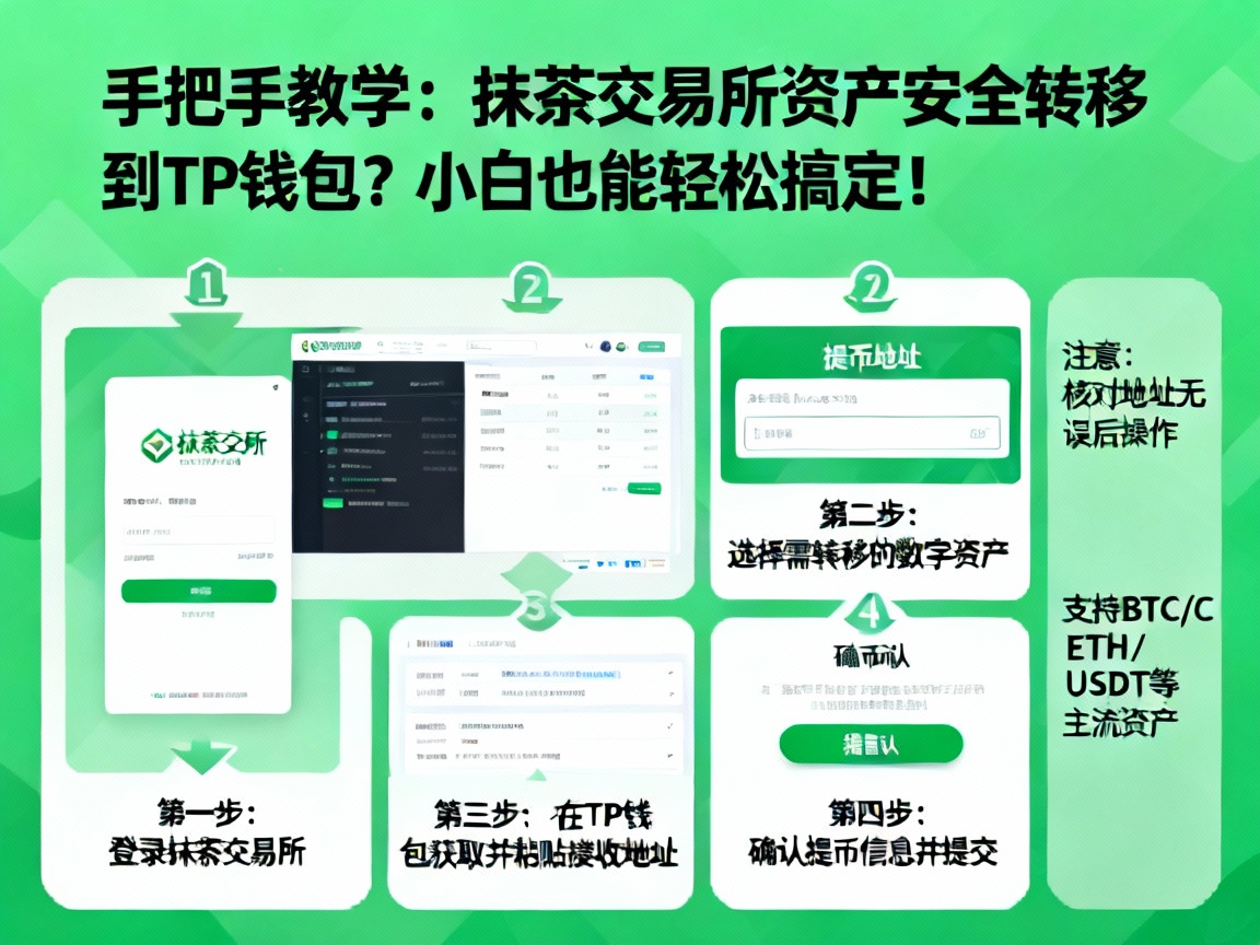 手把手教学，抹茶交易所资产如何安全转移到TP钱包？小白也能轻松搞定！
