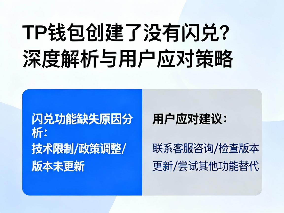 TP钱包创建了没有闪兑？深度解析与用户应对策略