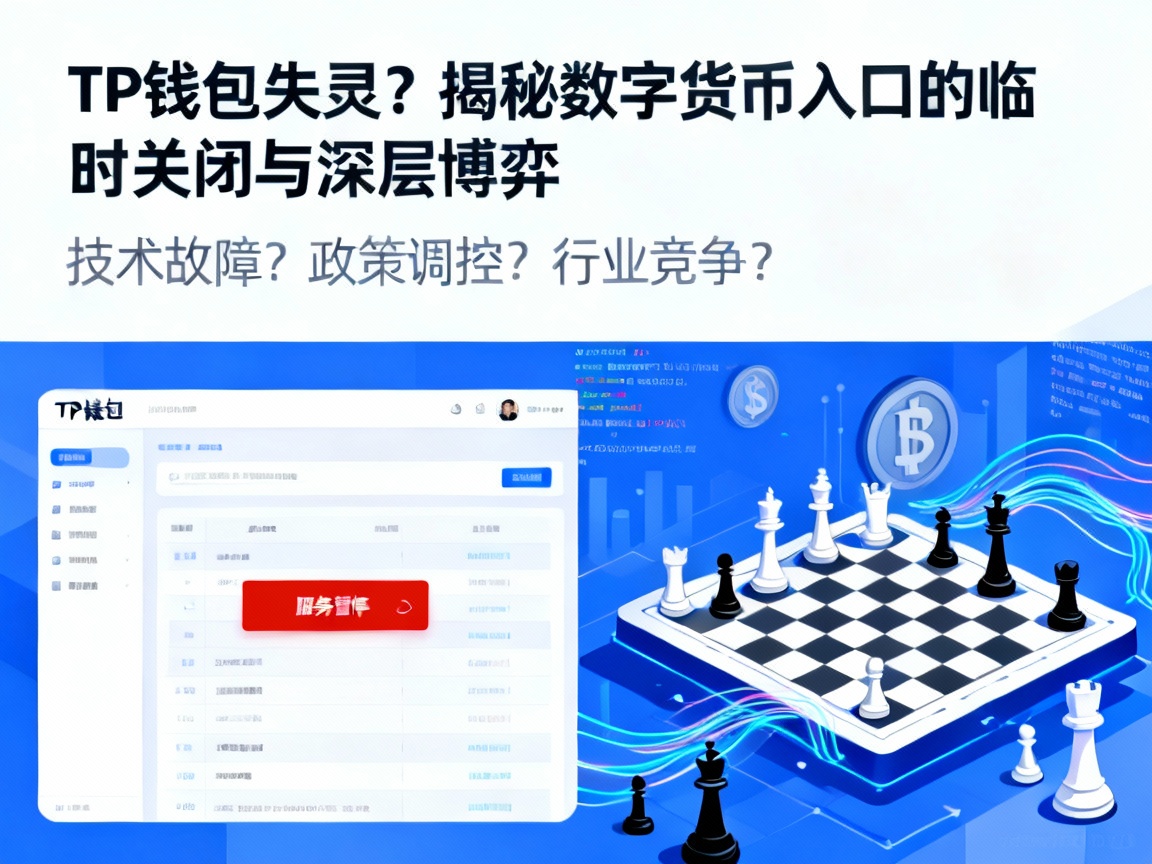 TP钱包失灵？揭秘数字货币入口的临时关闭与深层博弈
