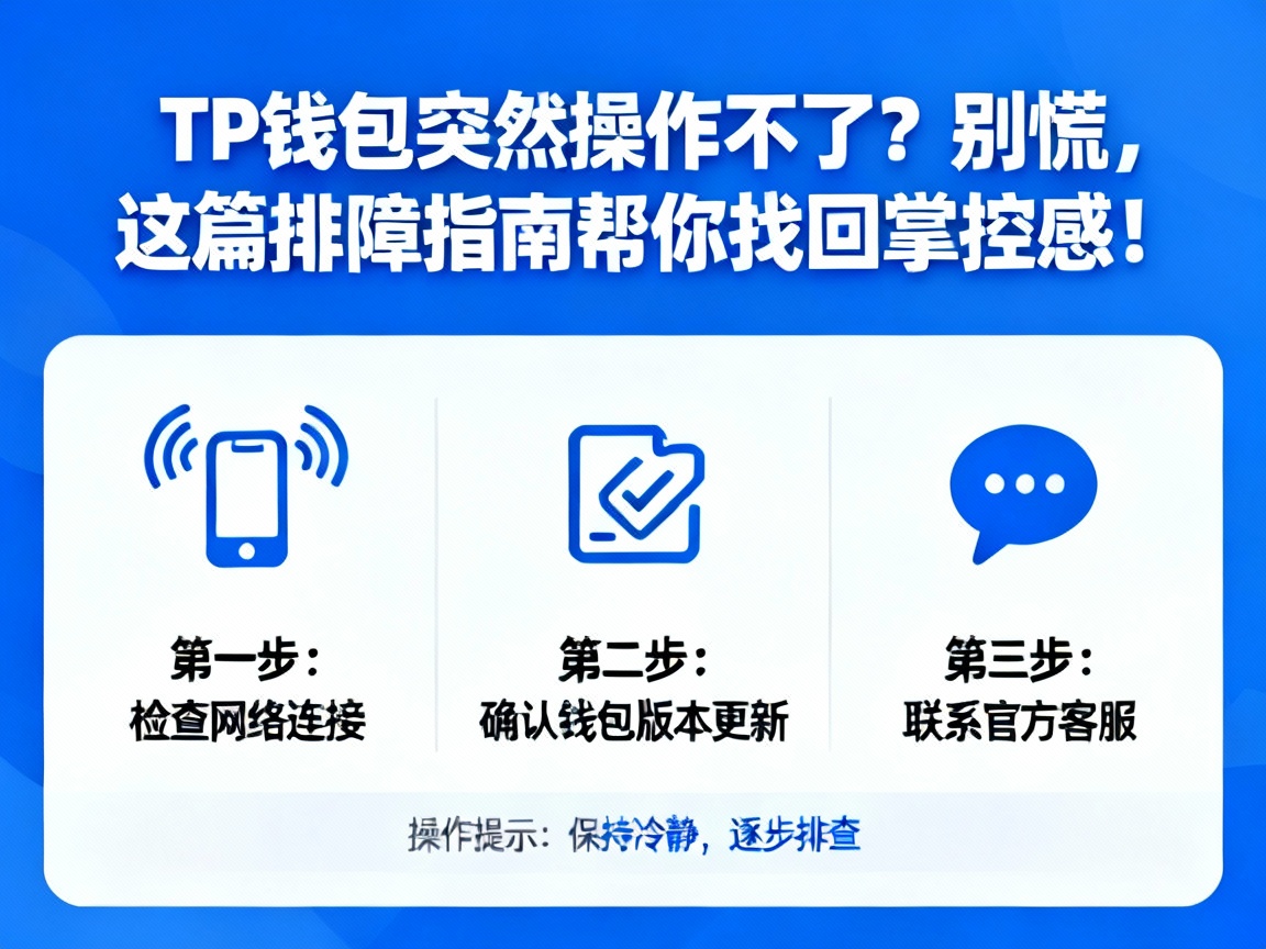 TP钱包突然操作不了？别慌，这篇排障指南帮你找回掌控感！