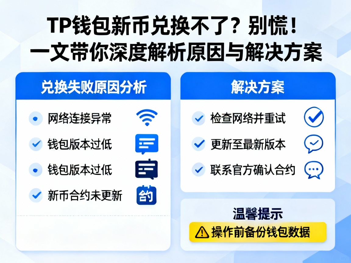 TP钱包新币兑换不了？别慌！一文带你深度解析原因与解决方案