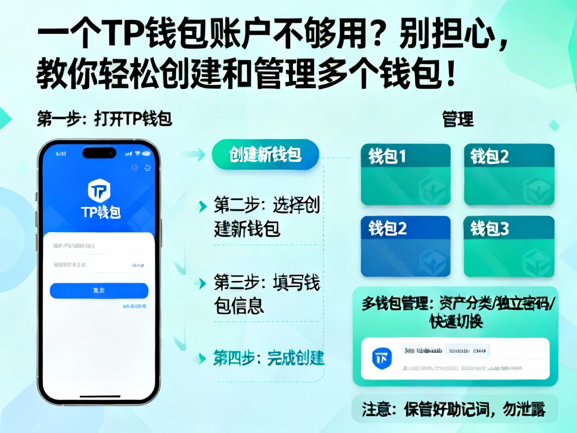 一个TP钱包账户不够用？别担心，教你轻松创建和管理多个钱包！