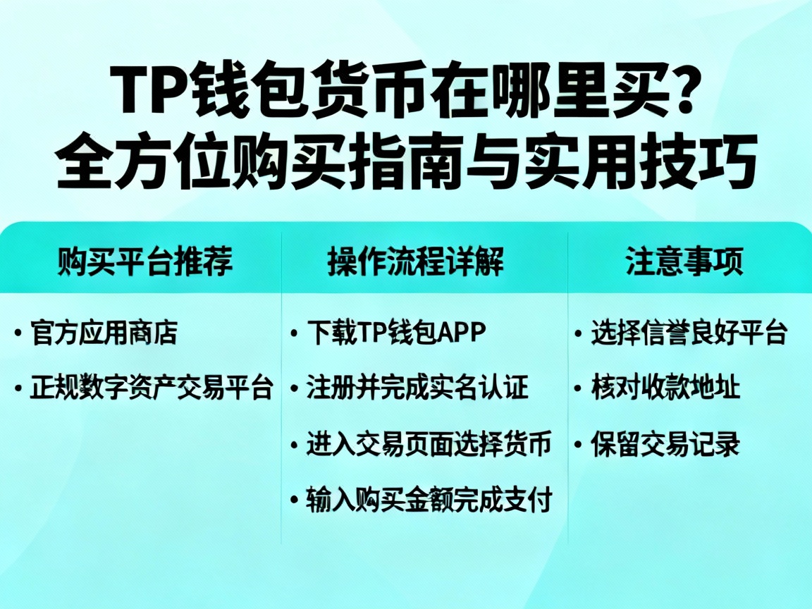 TP钱包货币在哪里买？全方位购买指南与实用技巧