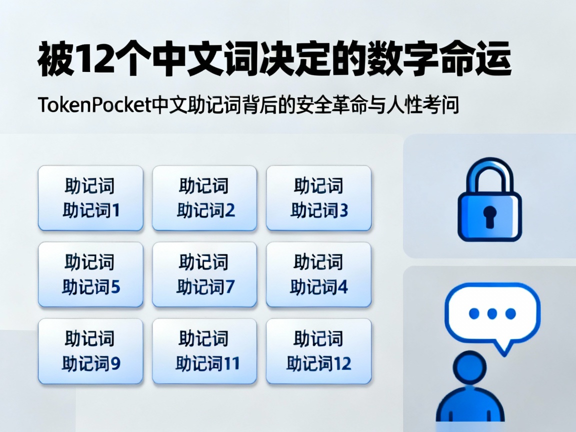 被12个中文词决定的数字命运，TokenPocket中文助记词背后的安全革命与人性考问